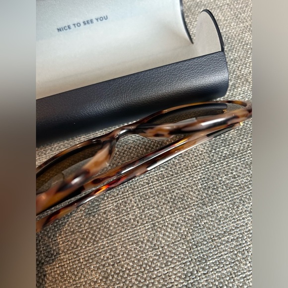 Warby Parker Sunglasses Frame Only Gemma W in Adobe Tortoise - Picture 11 of 11